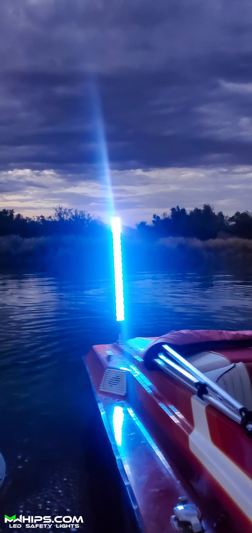 4FT T2 LED STERN WHIP