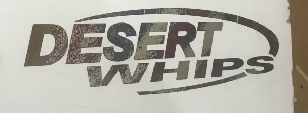 Desert Whips Stickers