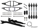 POLARIS RZR XP TURBO 3" LONG TRAVEL KIT CHROMOLY TUBED