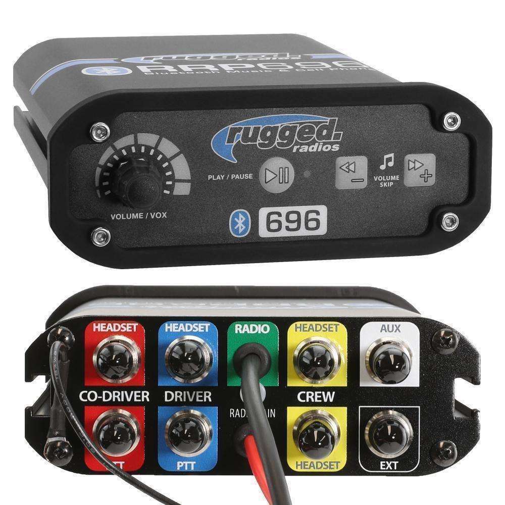 4-Person - 696 Complete Communication System - with ALPHA BASS