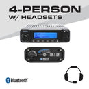 4-Person - 696 Complete Communication System - with Ultimate Headsets
