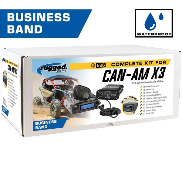 Can-Am X3 Complete UTV Communication Kit with Top Mount