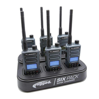 GMR2 Handheld Radio 6-Pack Bank Charger