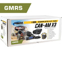 *Powerful 45-Watt GMRS Radio* Can-Am X3 Complete UTV Communication Kit with Dash Mount