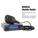*Powerful 45-Watt GMRS Radio* Honda Talon Complete UTV Communication Kit