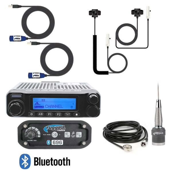 RRP696 2 Person Bluetooth Intercom Builder Kit with M1 Digital Radio